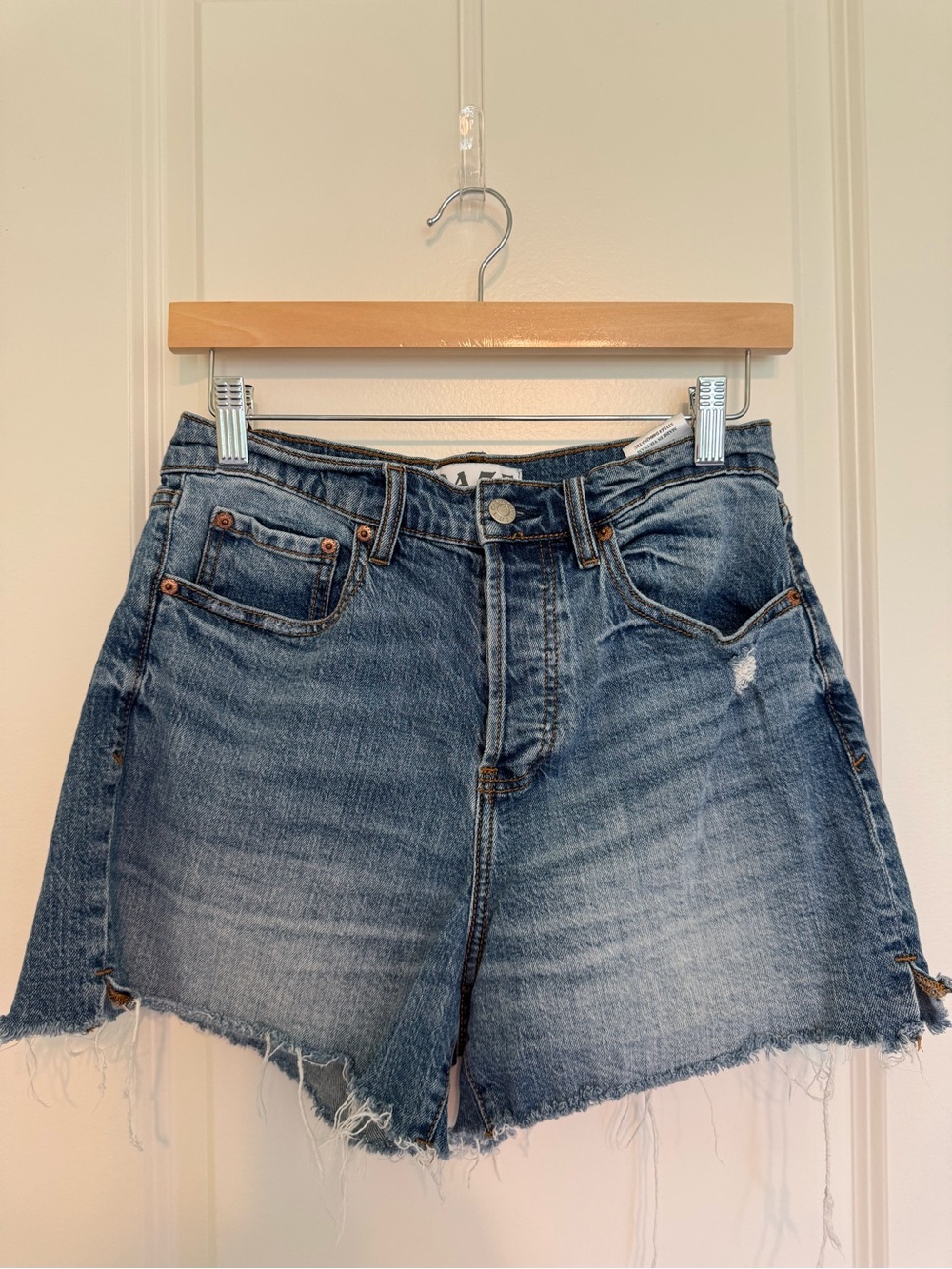 DAZE Denim High-Rise Cutoff Shorts